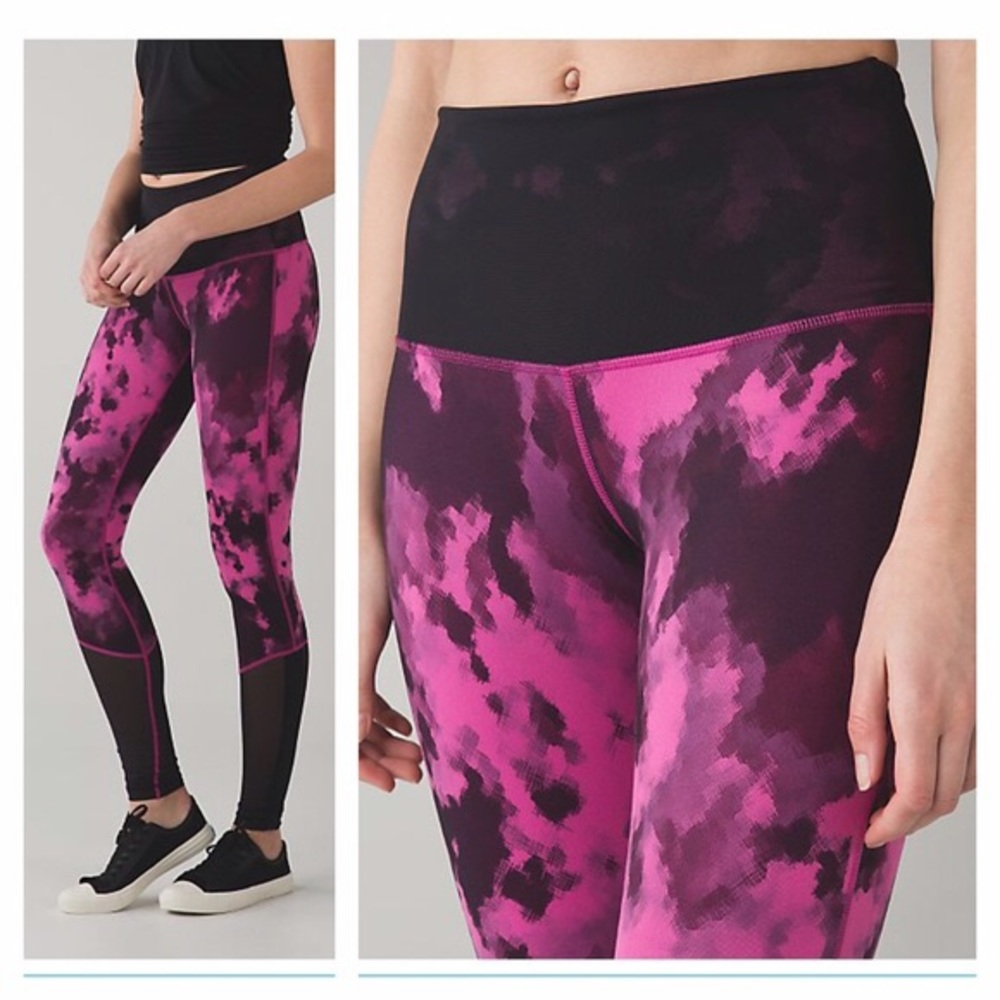 Lululemon tie dye leggings!